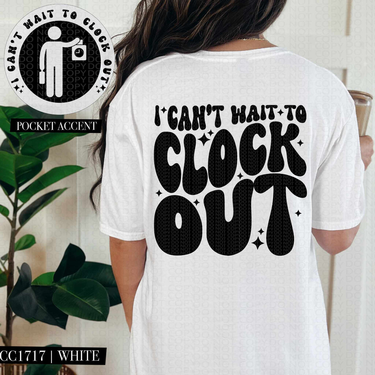 I can’t wait to clock out BLACK BACK (HW) 84697 DTF transfer