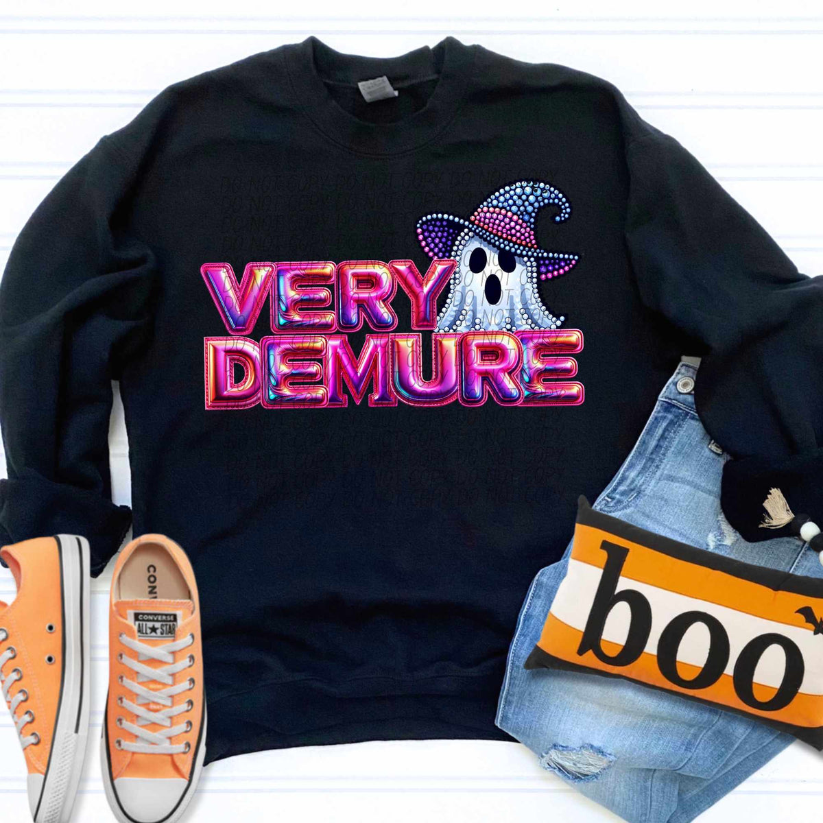 Very demure ghost (CITY) 55908 DTF transfer