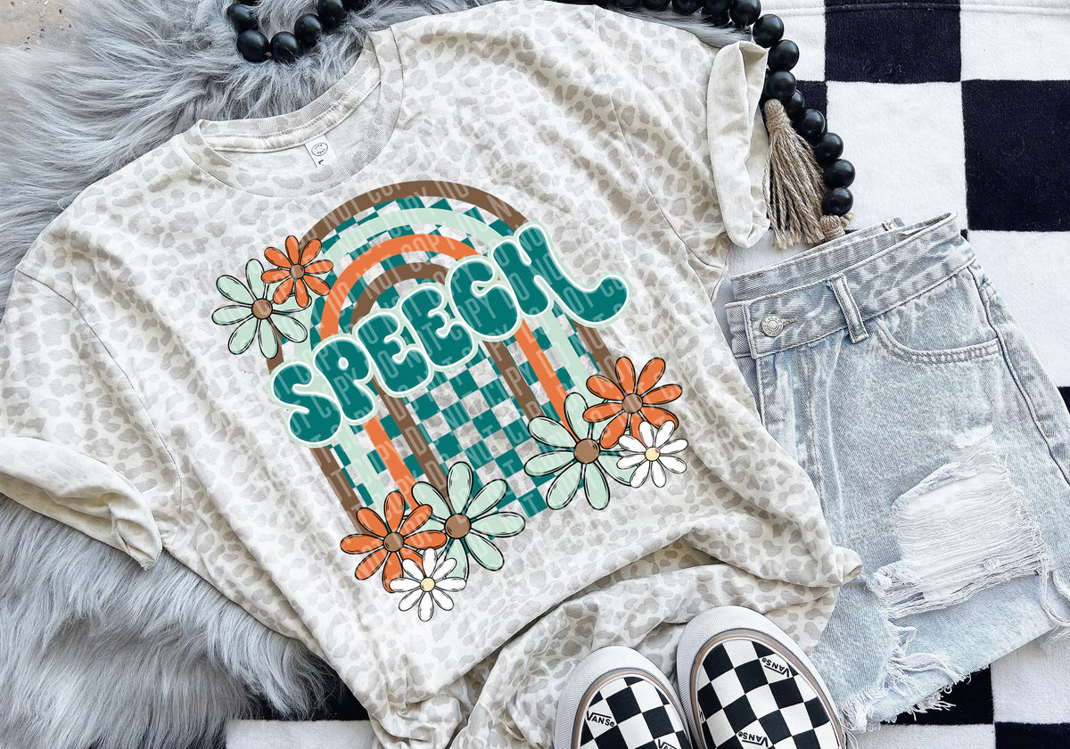 Speech Floral Arch 49520 DTF transfers