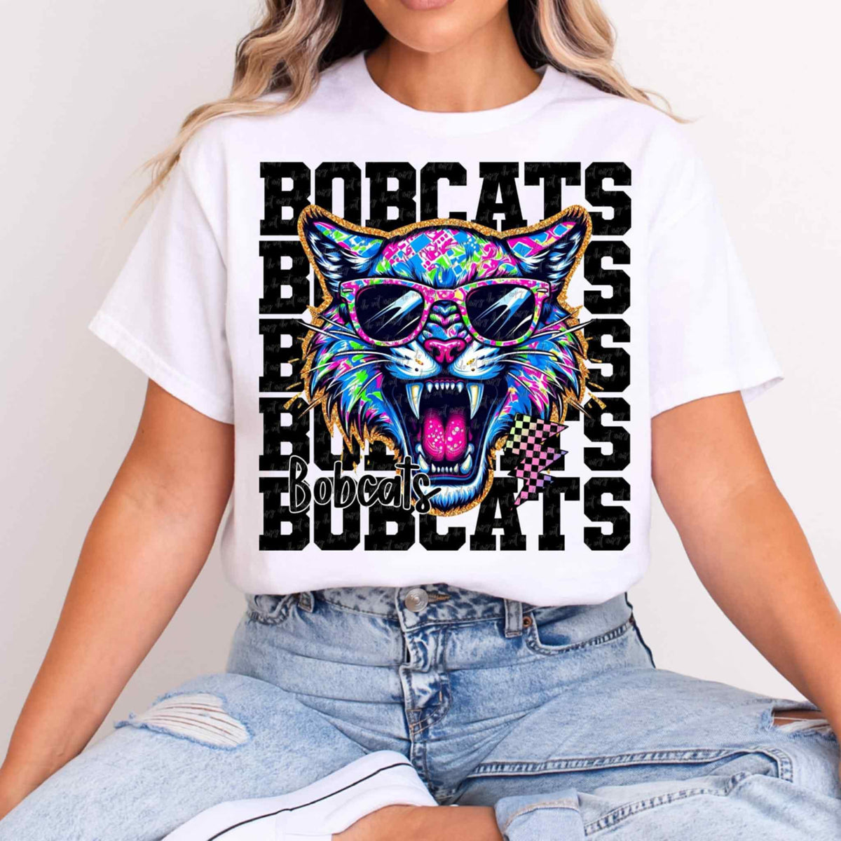 Bobcats Stacked Exclusive (Virgo) 109034 DTF transfer
