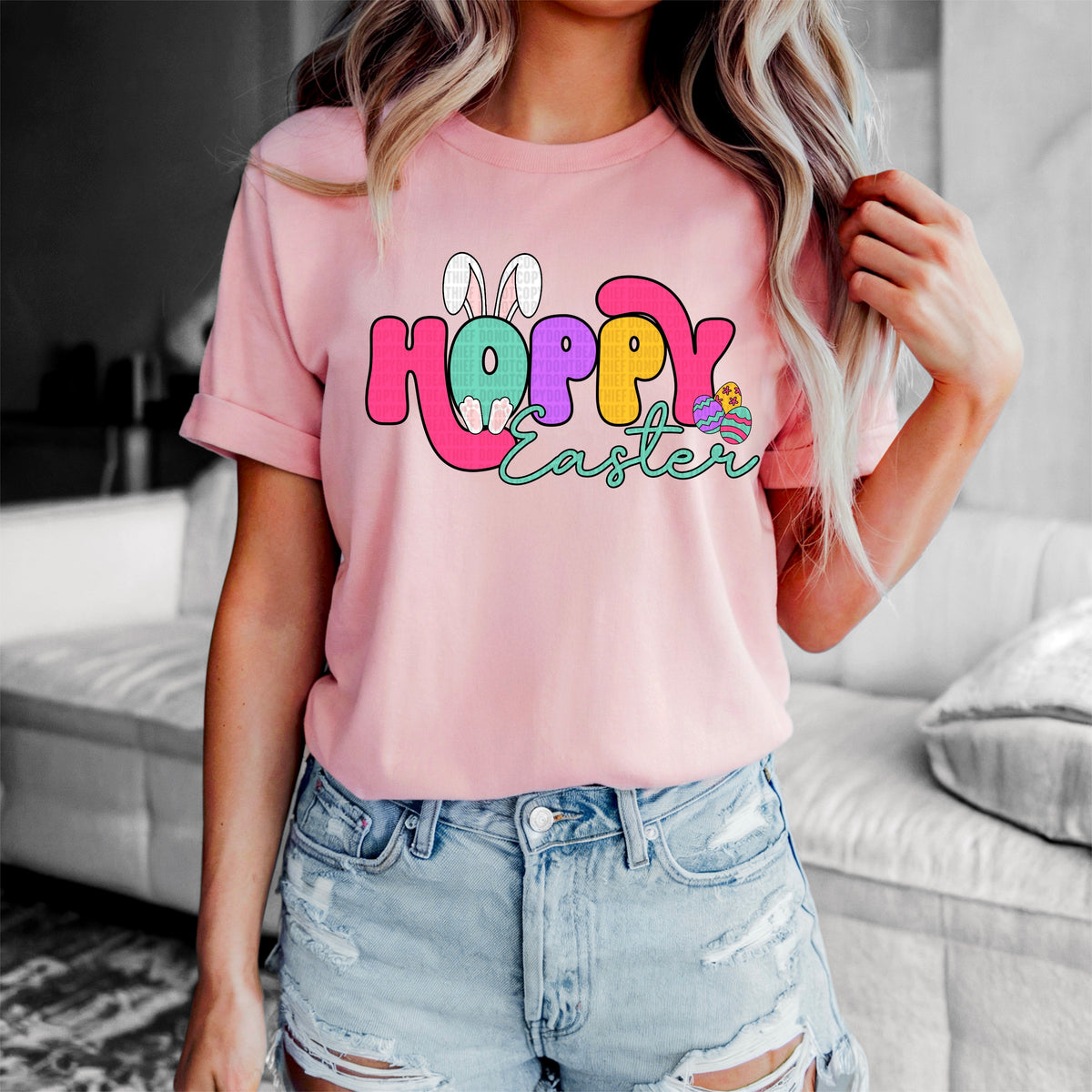 Hoppy Easter 93785 DTF transfer