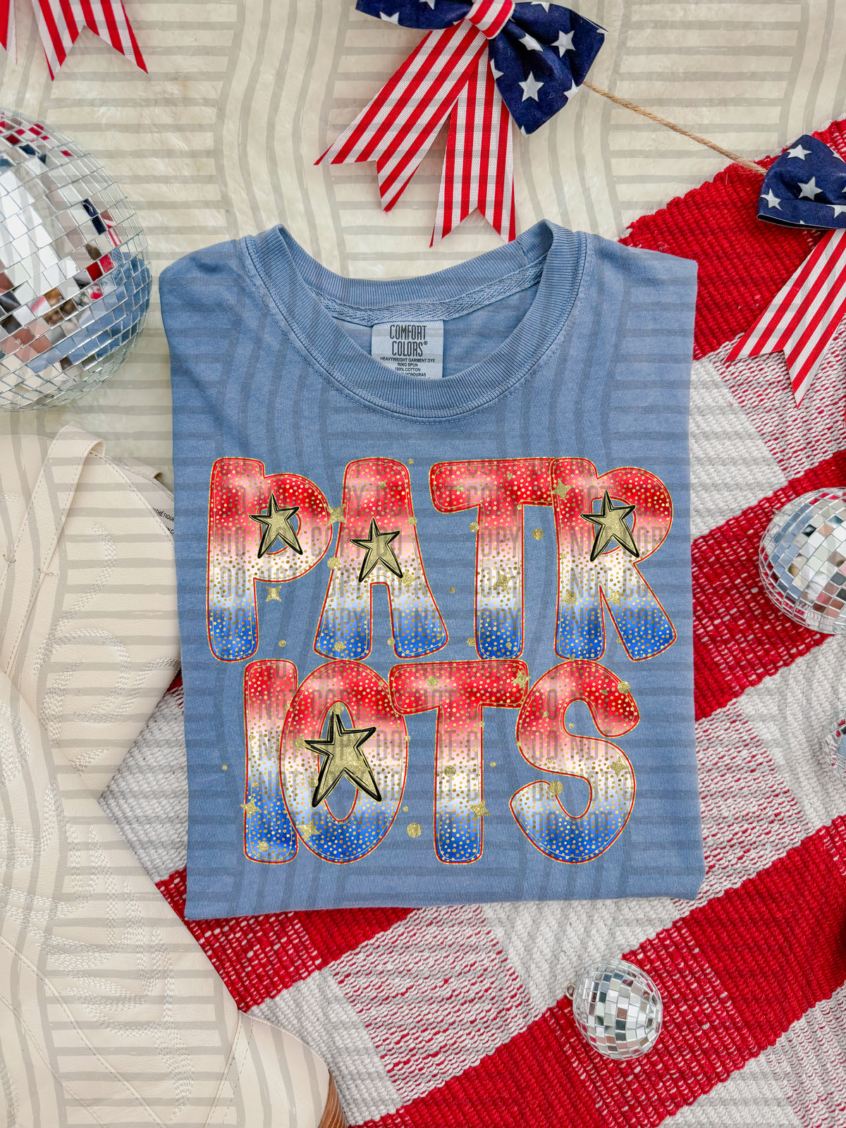 Patriots Wild Glory Mascots (Caplinger) DTF transfer