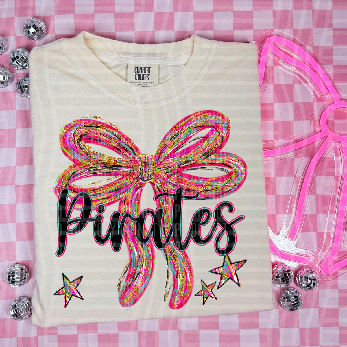 Pirates Whimsical Bow (caplinger) DTF transfer