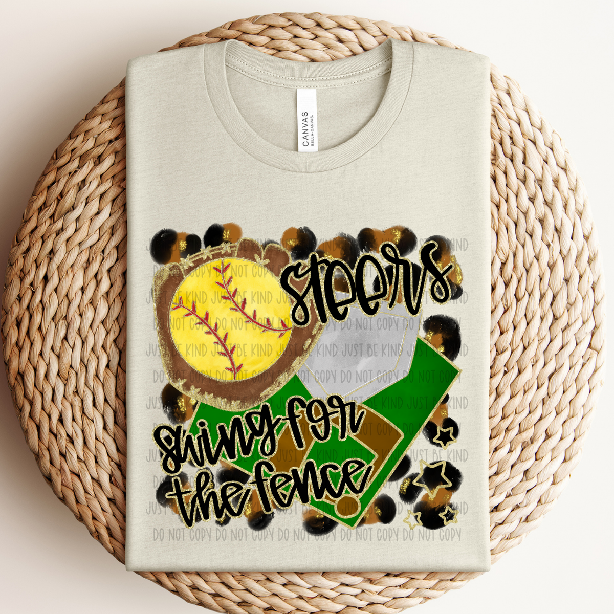 Softball Speers For The Fence (Caplinger) 83514 DTF Transfer