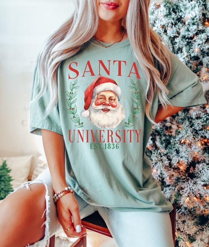 Santa university 50950 DTF transfer