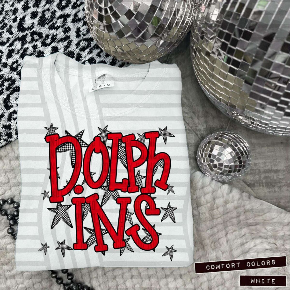 Red Staggered Mascots (Caplinger)