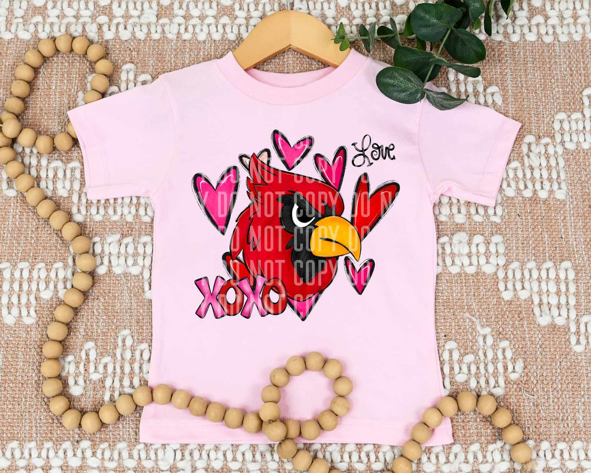 Xoxo Cardinal (caplinger) 73370 DTF transfer