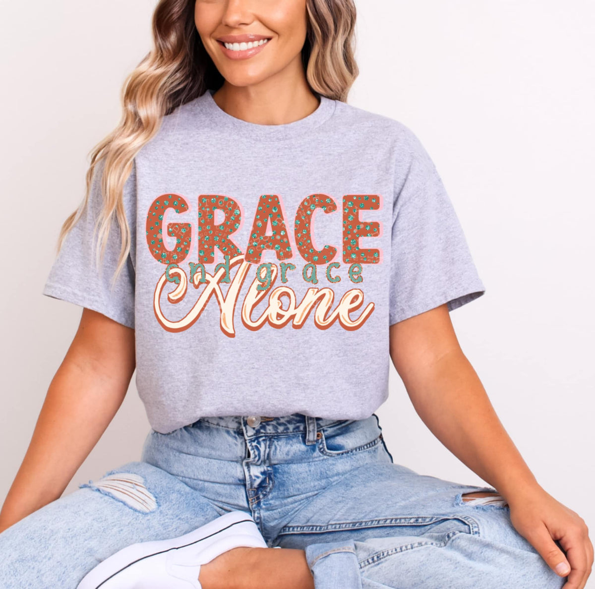 Grace and Grace alone (C’s) 100485 DTF transfer