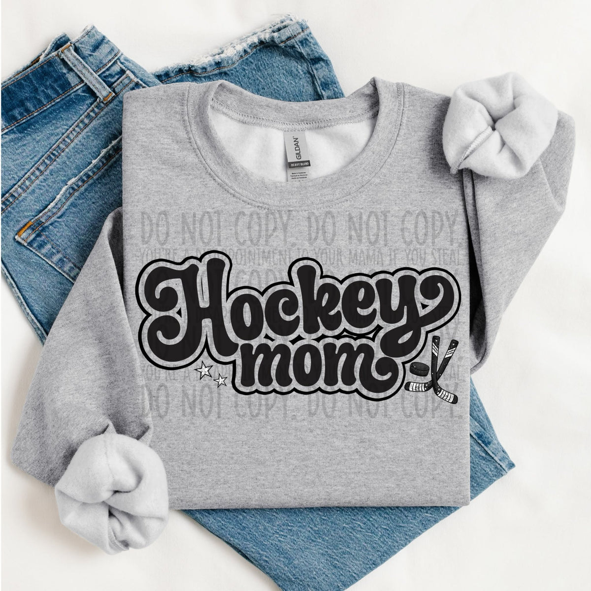 Hockey Mom (SWD) DTF transfer