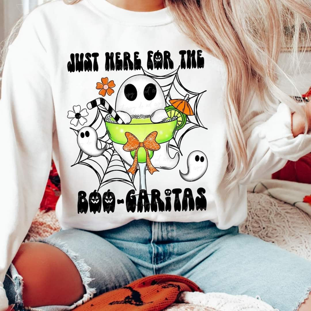 Just here for the boo-garitas (VIRGO) 58503 DTF transfer