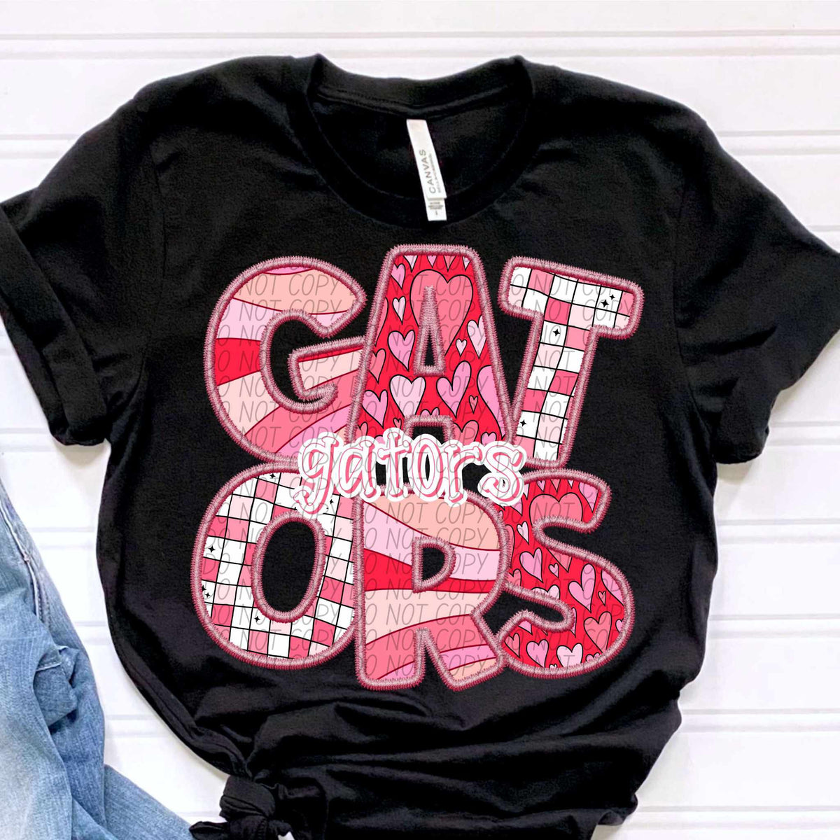 Gators pink groovy (CITY) 79608 DTF transfer