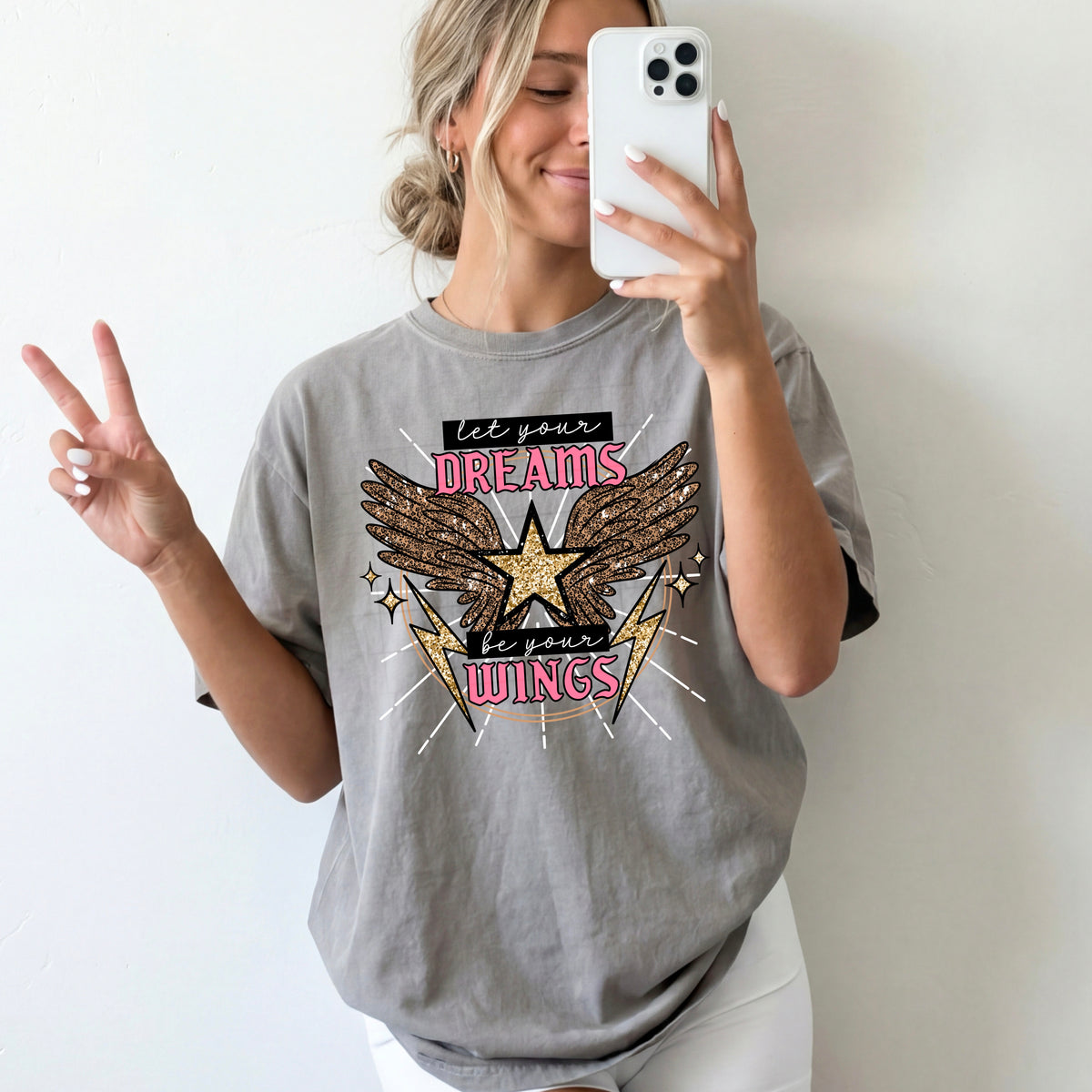 Let your dreams be your wings (CSC) DTF Transfer