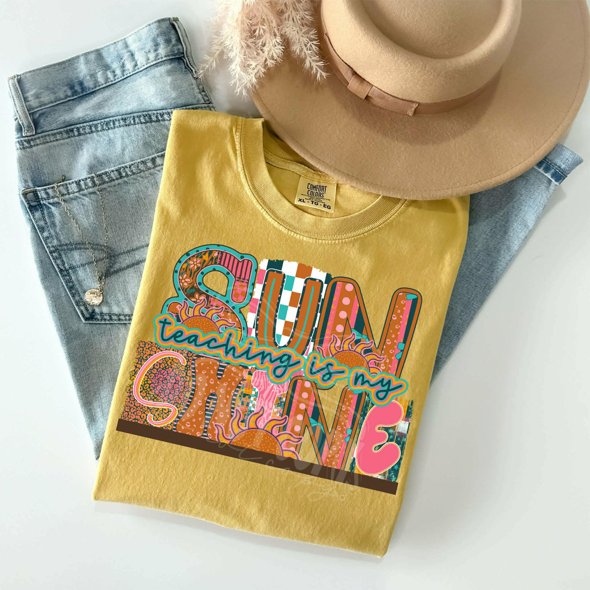 Teaching is my sunshine (c’s) DTF Transfer
