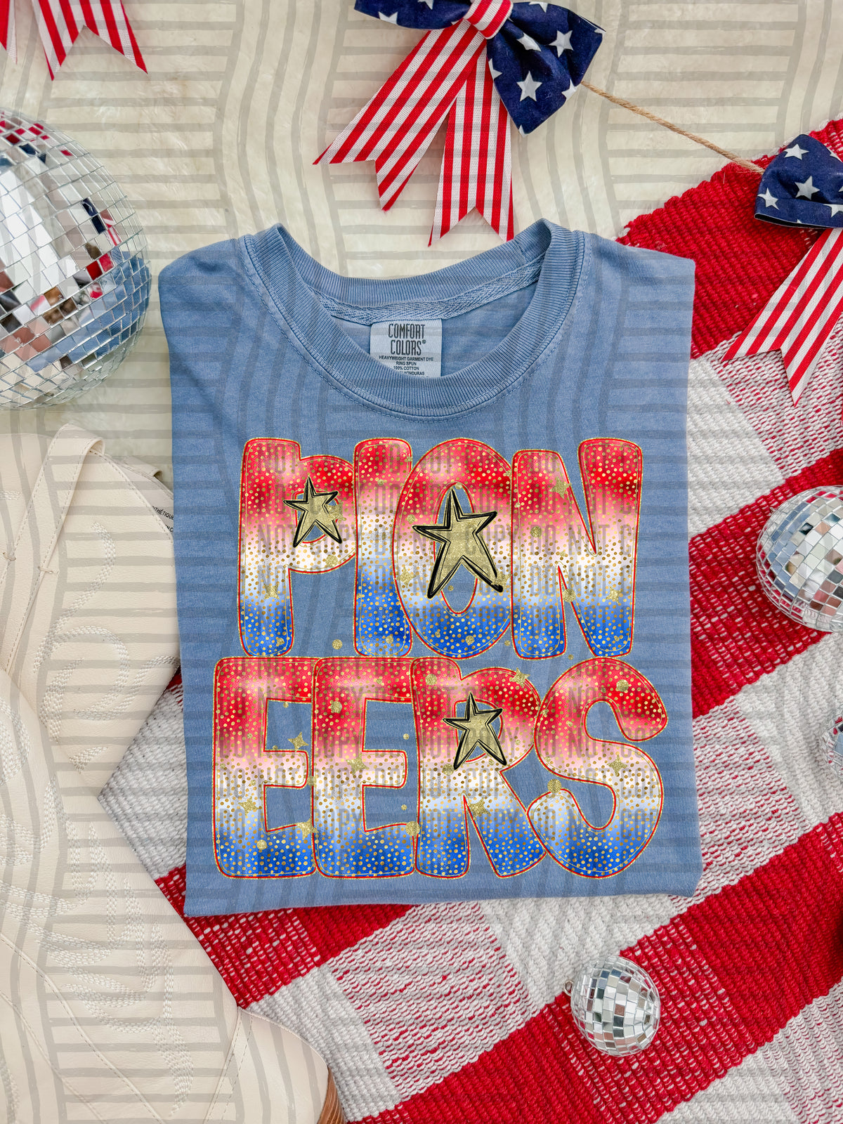 Pioneers Wild Glory Mascots (Caplinger) DTF transfer