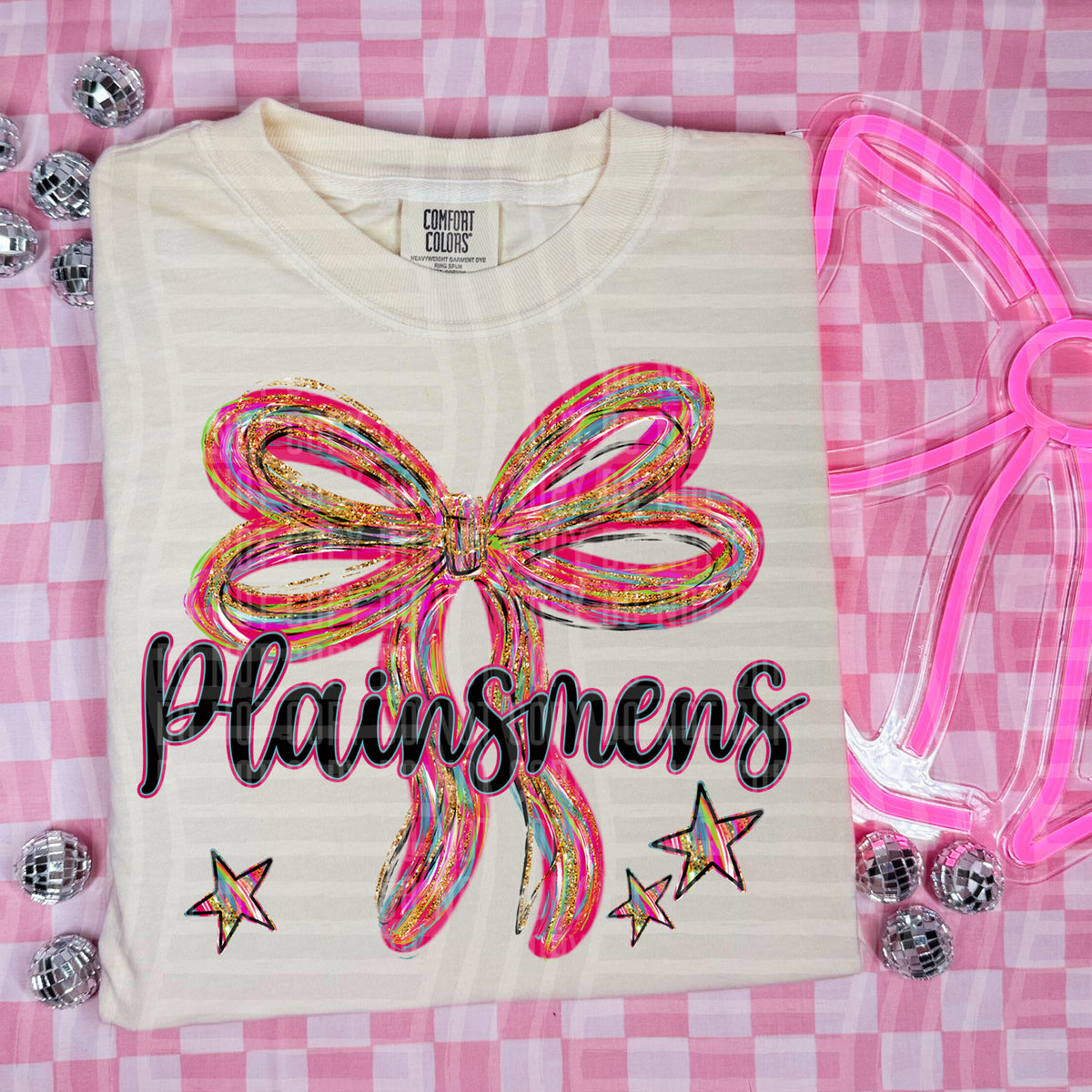 Plainsmen Whimsical Bow (caplinger) DTF transfer