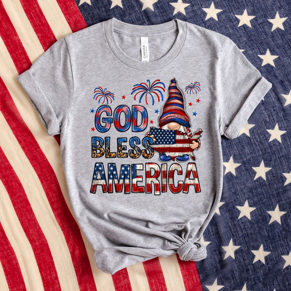 God Bless America-47076-DTF transfer