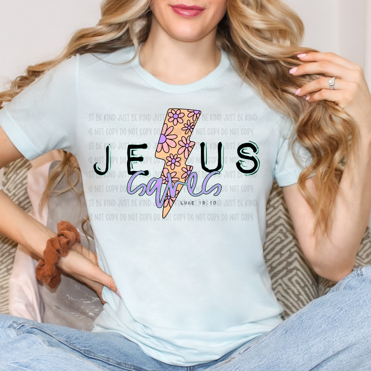 Jesus Saves (Kayndi) 72971 DTF Transfer