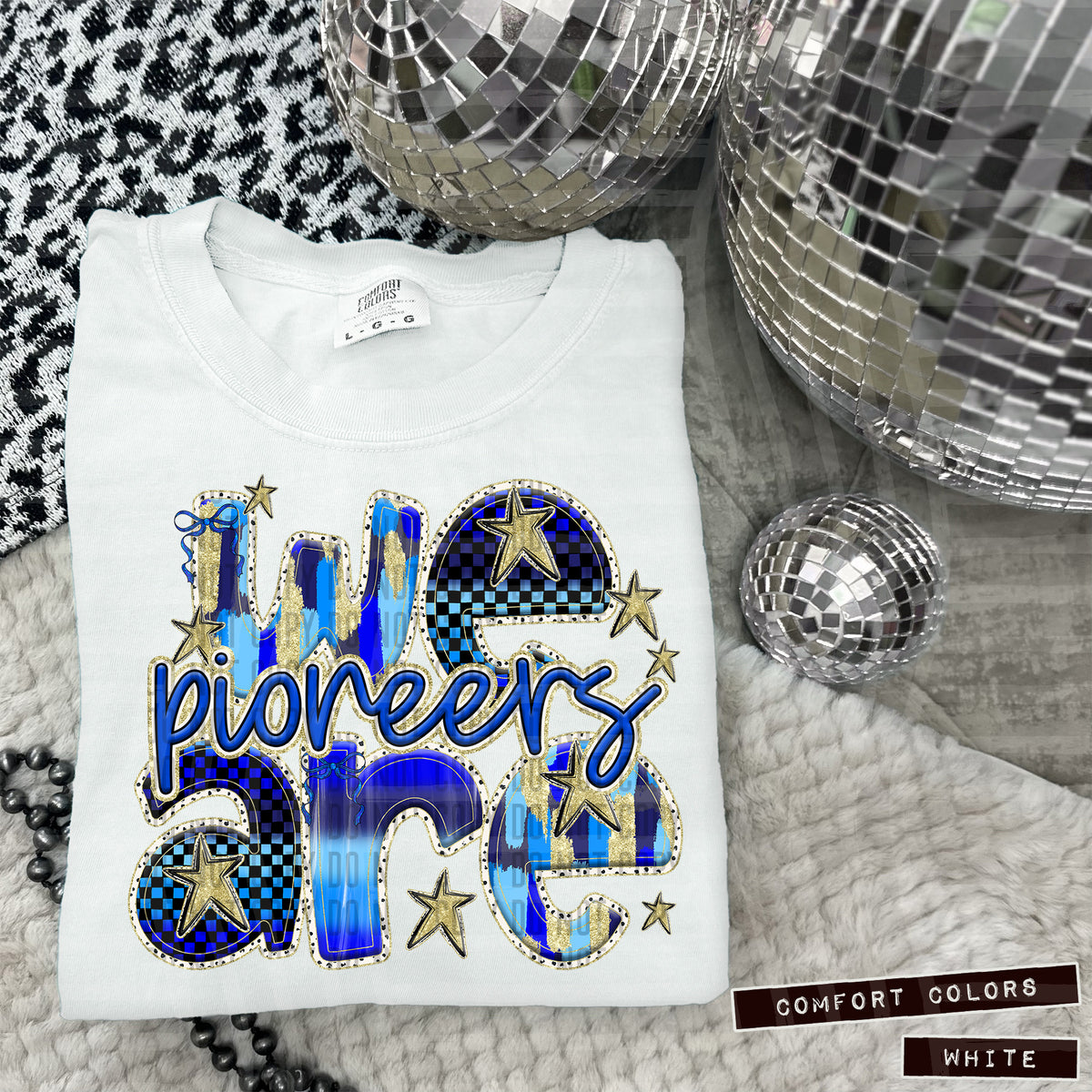 We are Blue mascots (Caplinger)