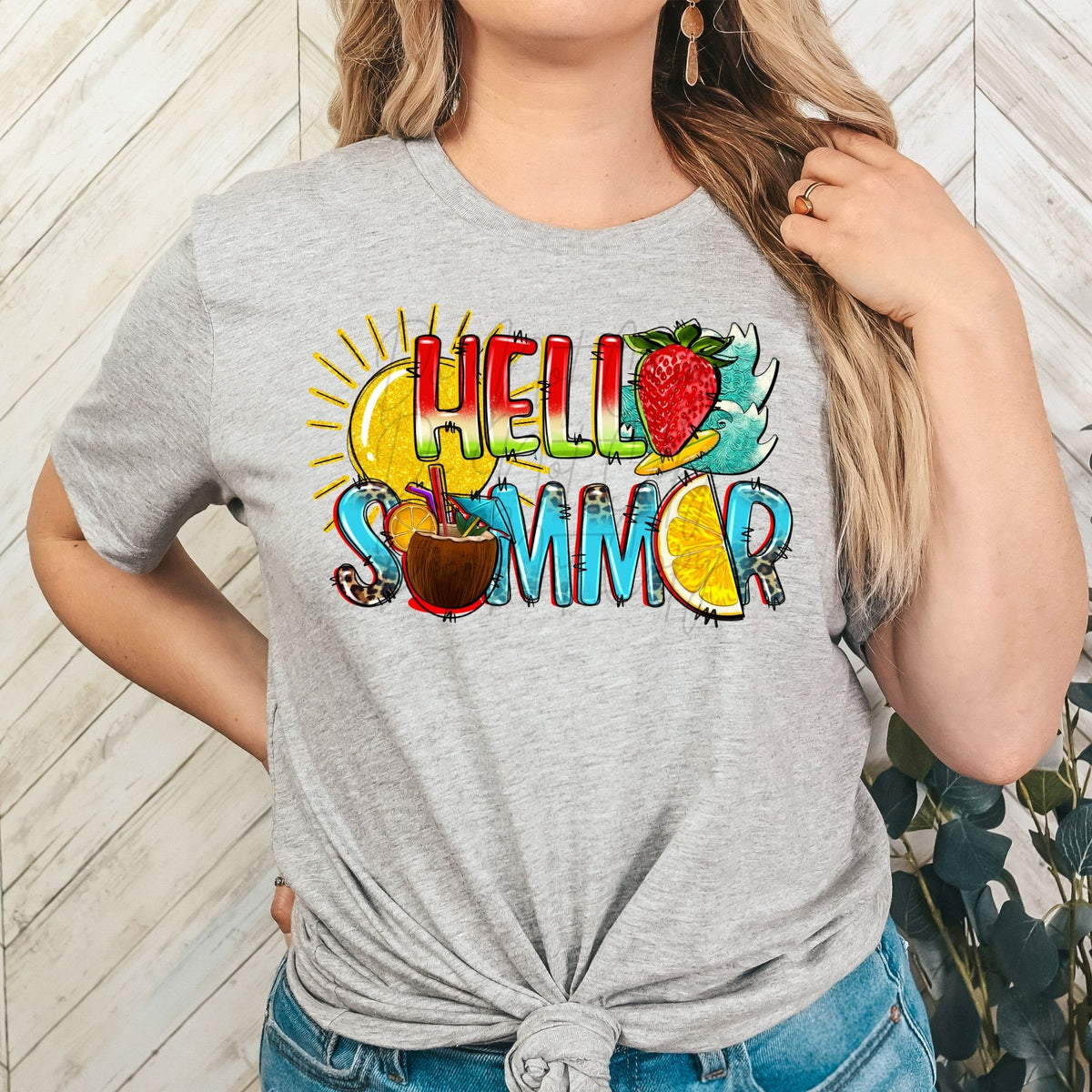 Hello Summer-38087-DTF transfer