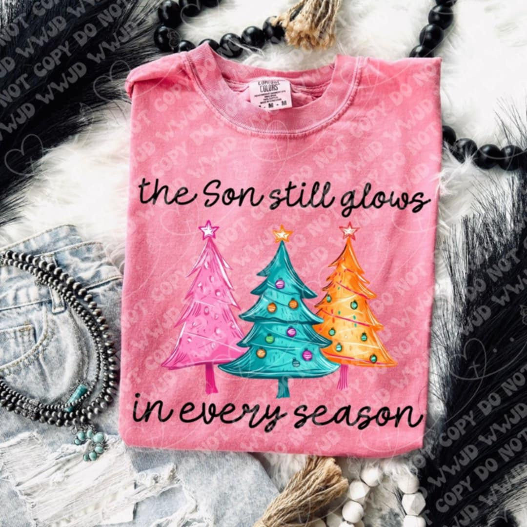 The son still glows in every season 106794 DTF transfer