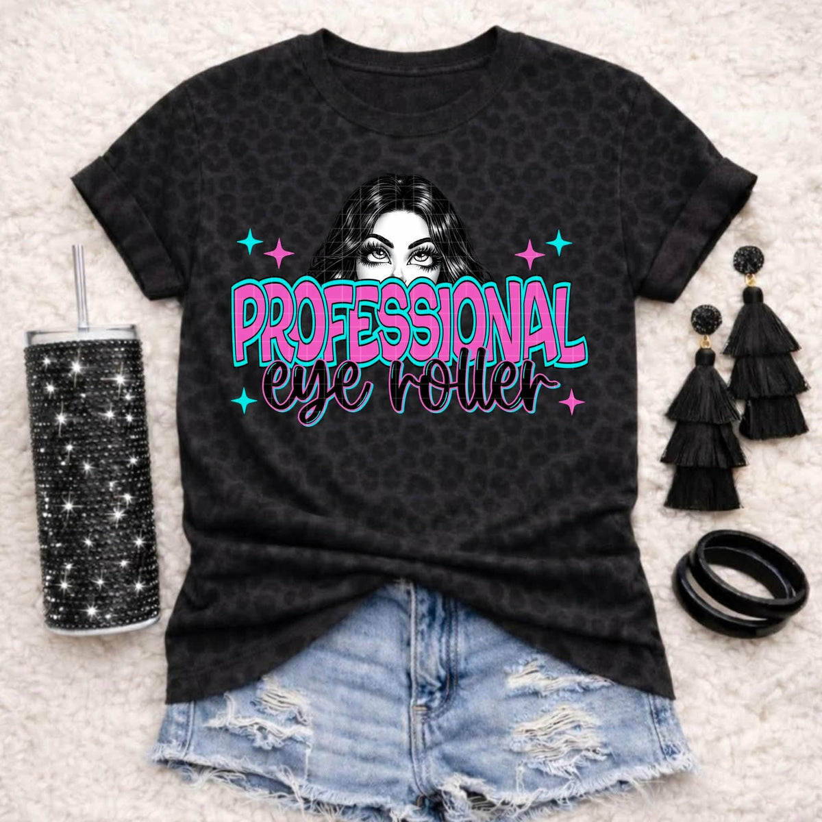 Professional eye roller (C’s) DTF Transfer