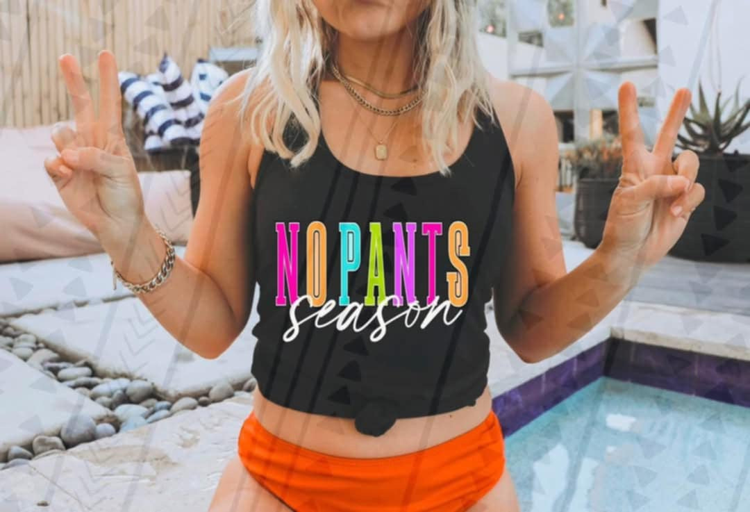 No pants season (TGG) 103255 DTF transfer