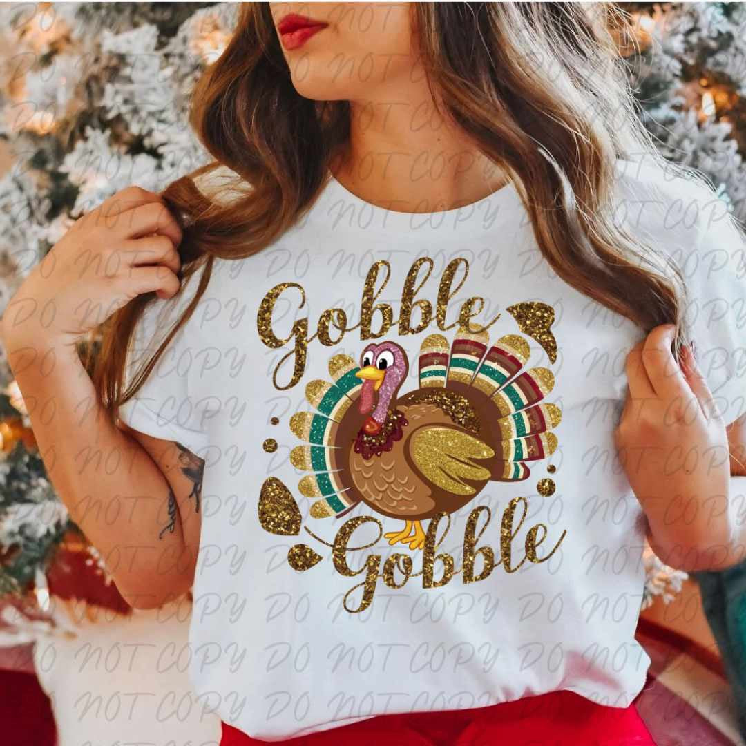Gobble gobble 67501 DTF transfer