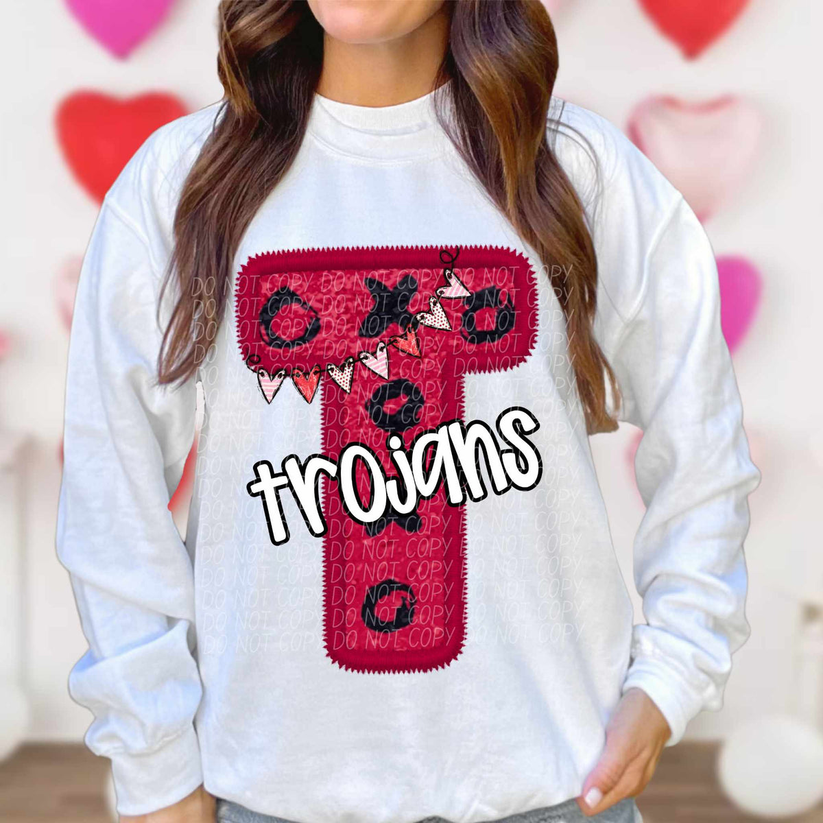 T Trojans valentine (CITY) 79048 DTF transfer