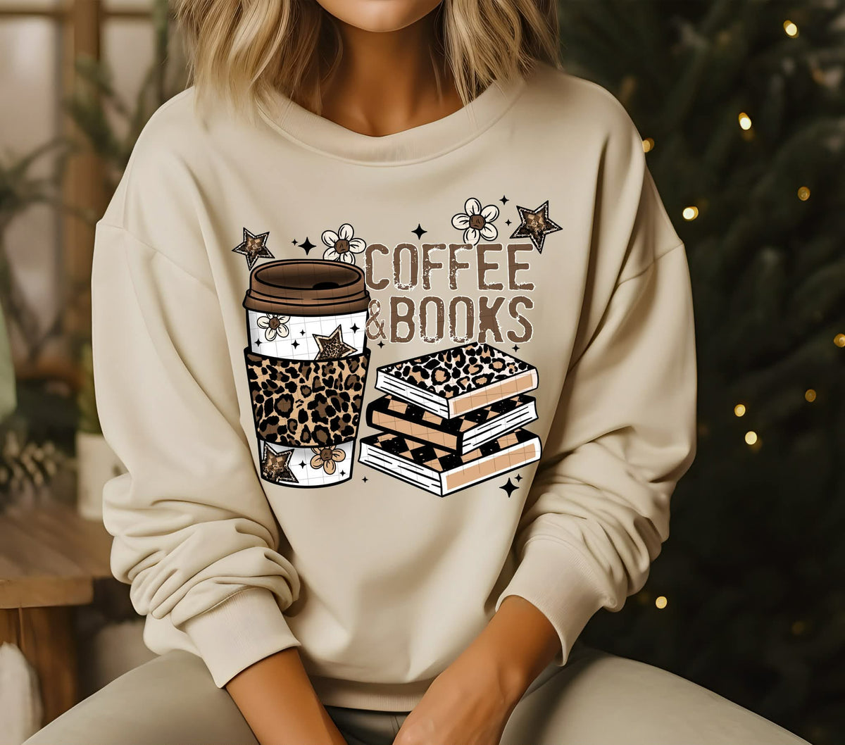 Coffee and Books (Linda) DTF Transfer