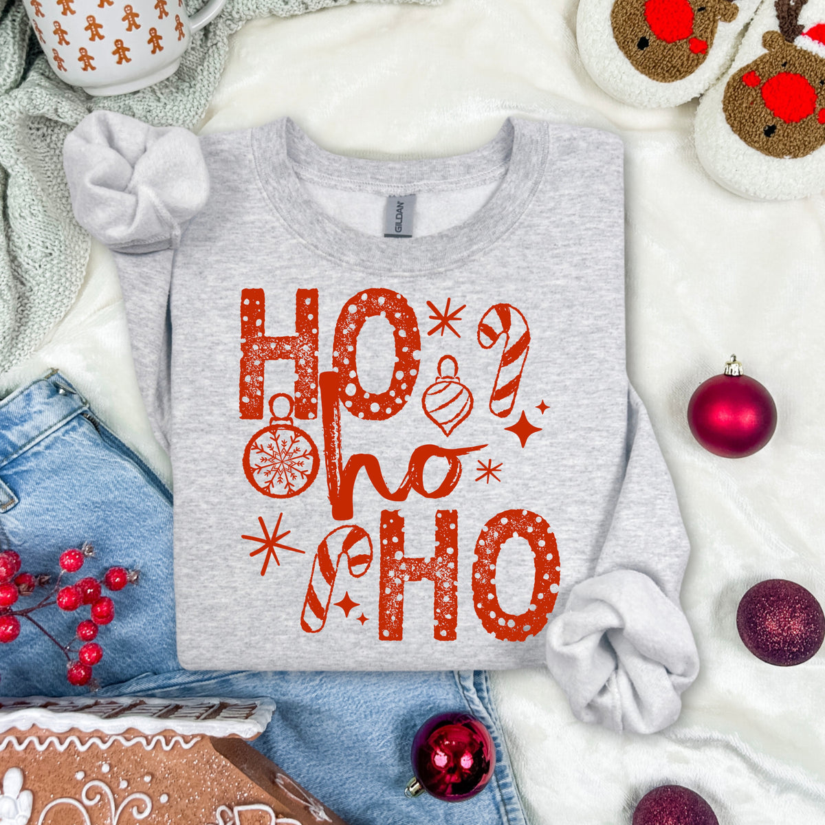 Ho Ho Ho (red) (CSC) DTF Transfer