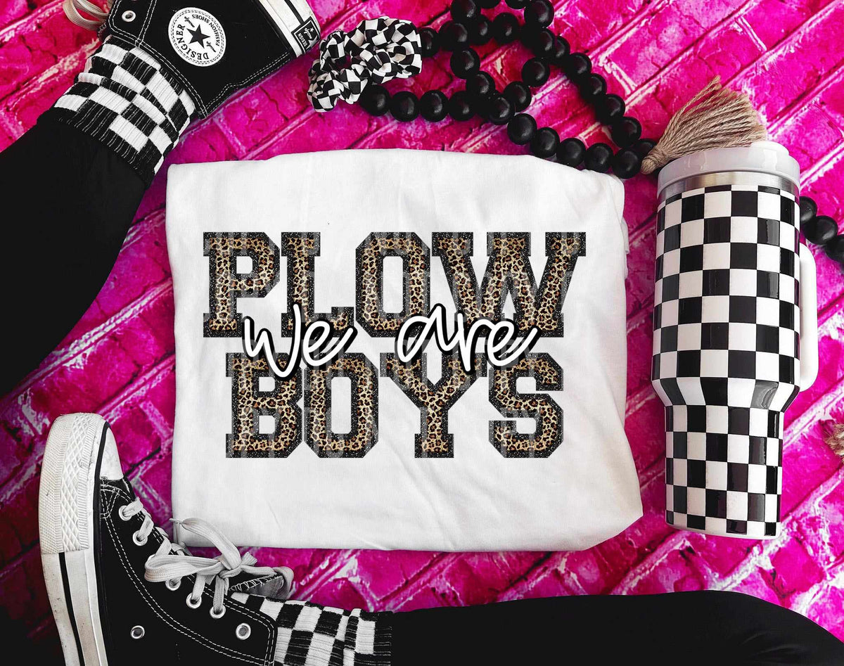 We are plowboys leopard filled (caplinger) 70984 DTF transfer