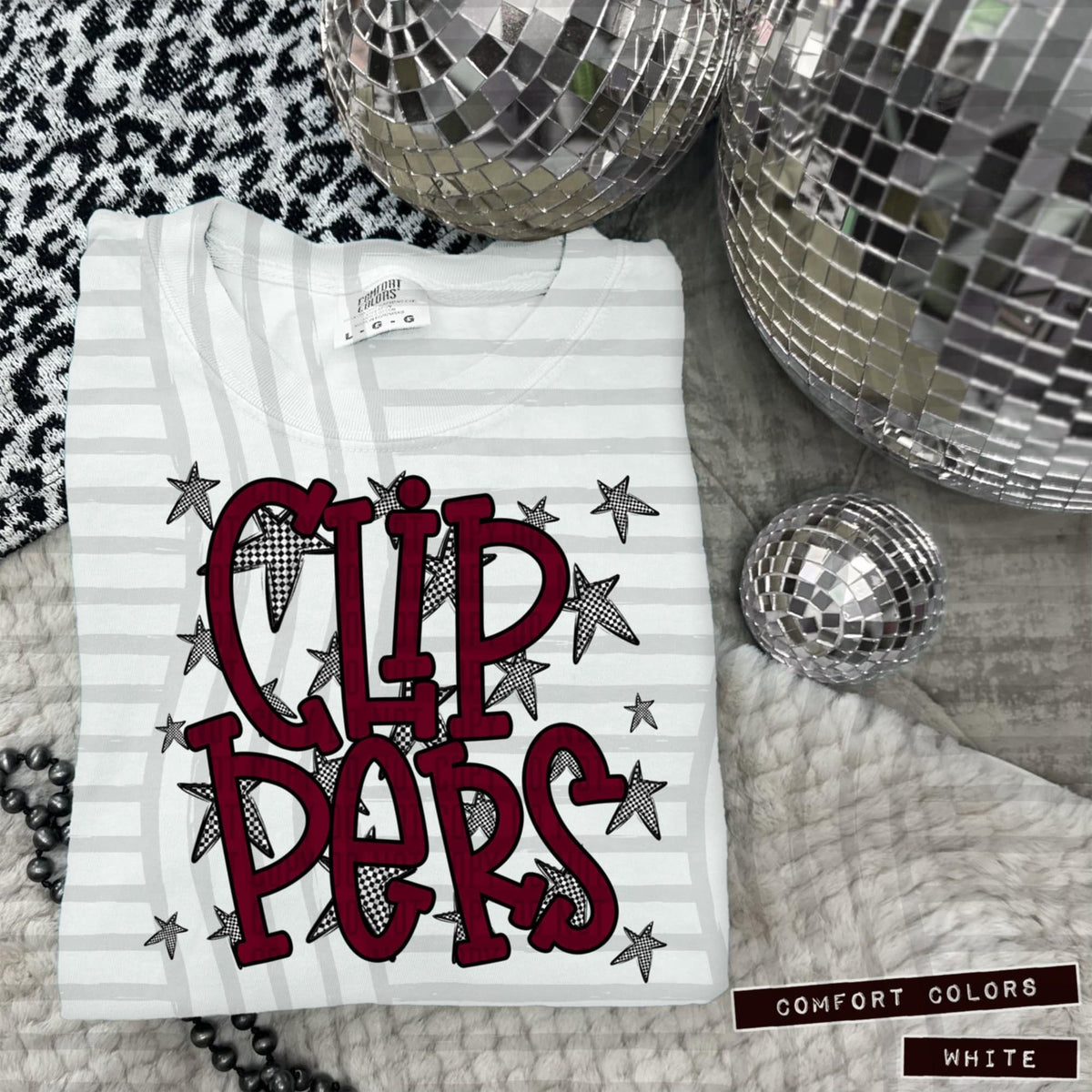 Maroon Staggered Mascots (Caplinger)