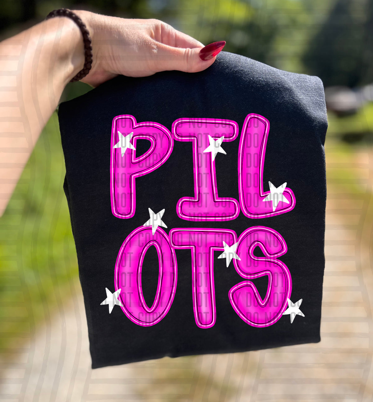 Pilots Pink And Preppy Split 112924 DTF transfer