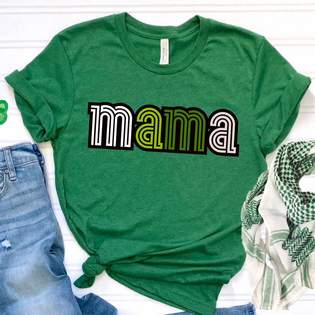 Mama st patty day (CITY) DTF transfer