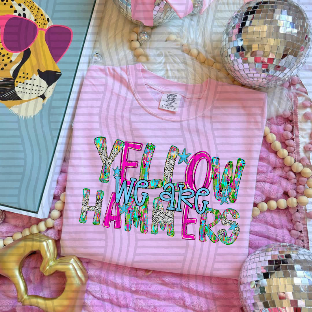 Yellowhammers preppy luxe (Caplinger) DTF transfer