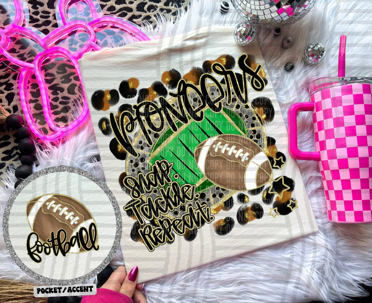 Snap Tackle Repeat Mascots POCKET NOT INCLUDED (Caplinger)