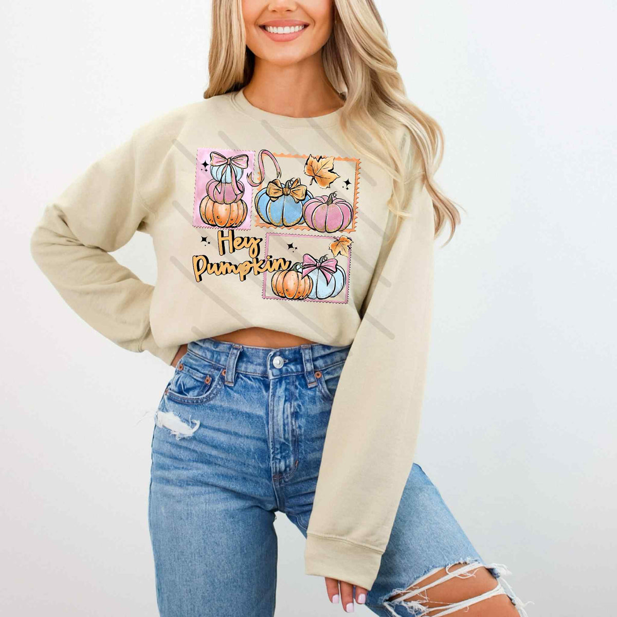 Hey pumpkin stamps exclusive DTF transfer