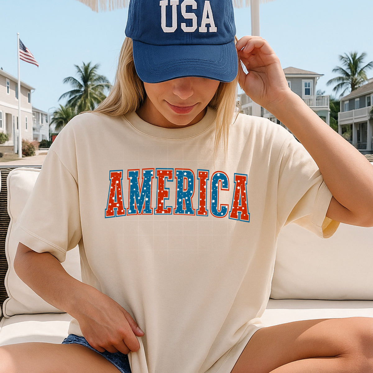 America stars (CSC) DTF Transfer