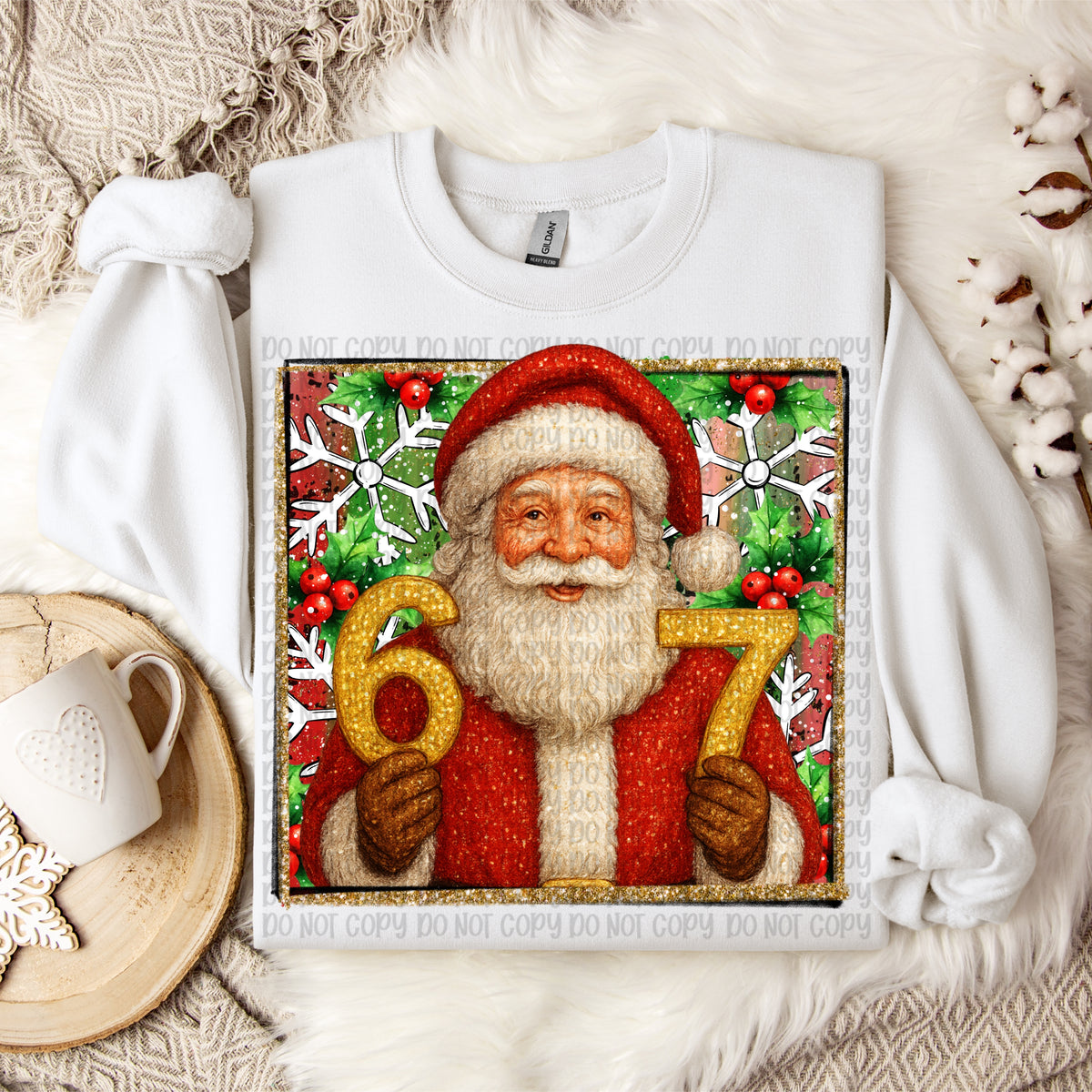 Santa 67 (VP) DTF transfer