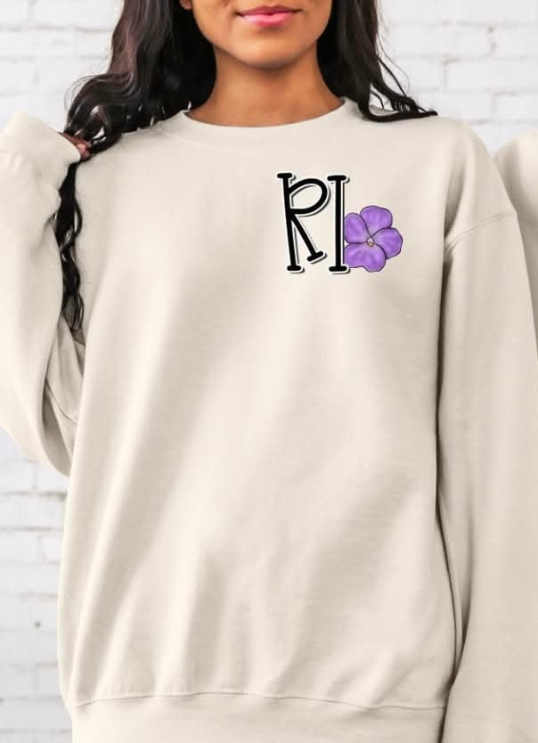 Ri state flower pocket (S&G) 77383 DTF transfer