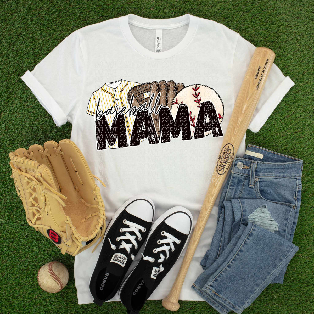 Game day yellow shirt baseball (CITY) 85005 DTF transfer