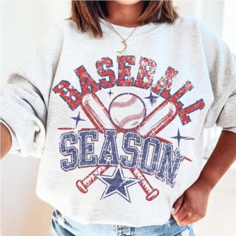 Baseball season bats 87780 DTF transfer