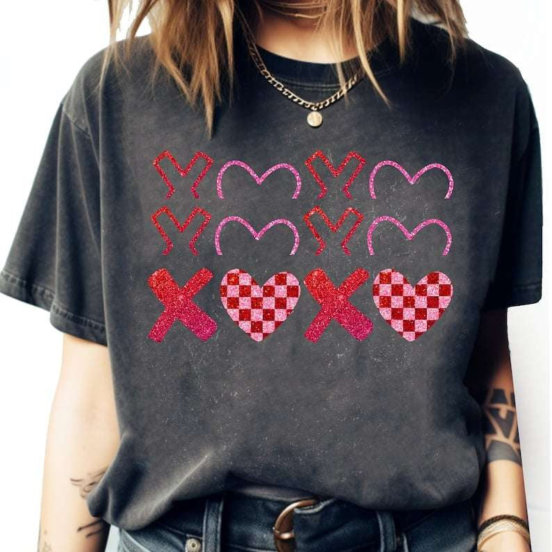 Xoxo stacked 70762 DTF transfer