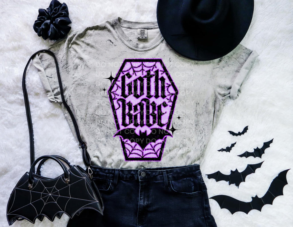 Goth babe (SCG) 96288 DTF transfer