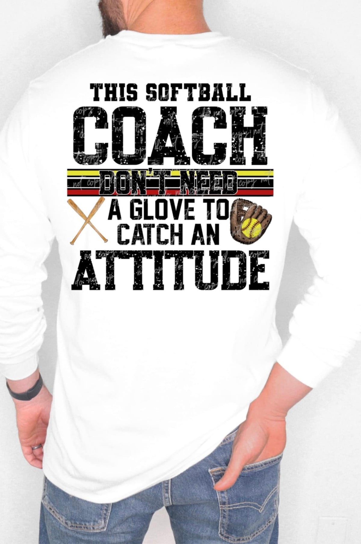 This softball coach don’t need a glove to catch an attitude (VIRGO) 91074 DTF transfer