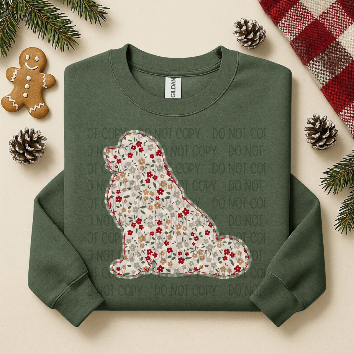 Newfoundland Floral (SWD) DTF TRANSFER