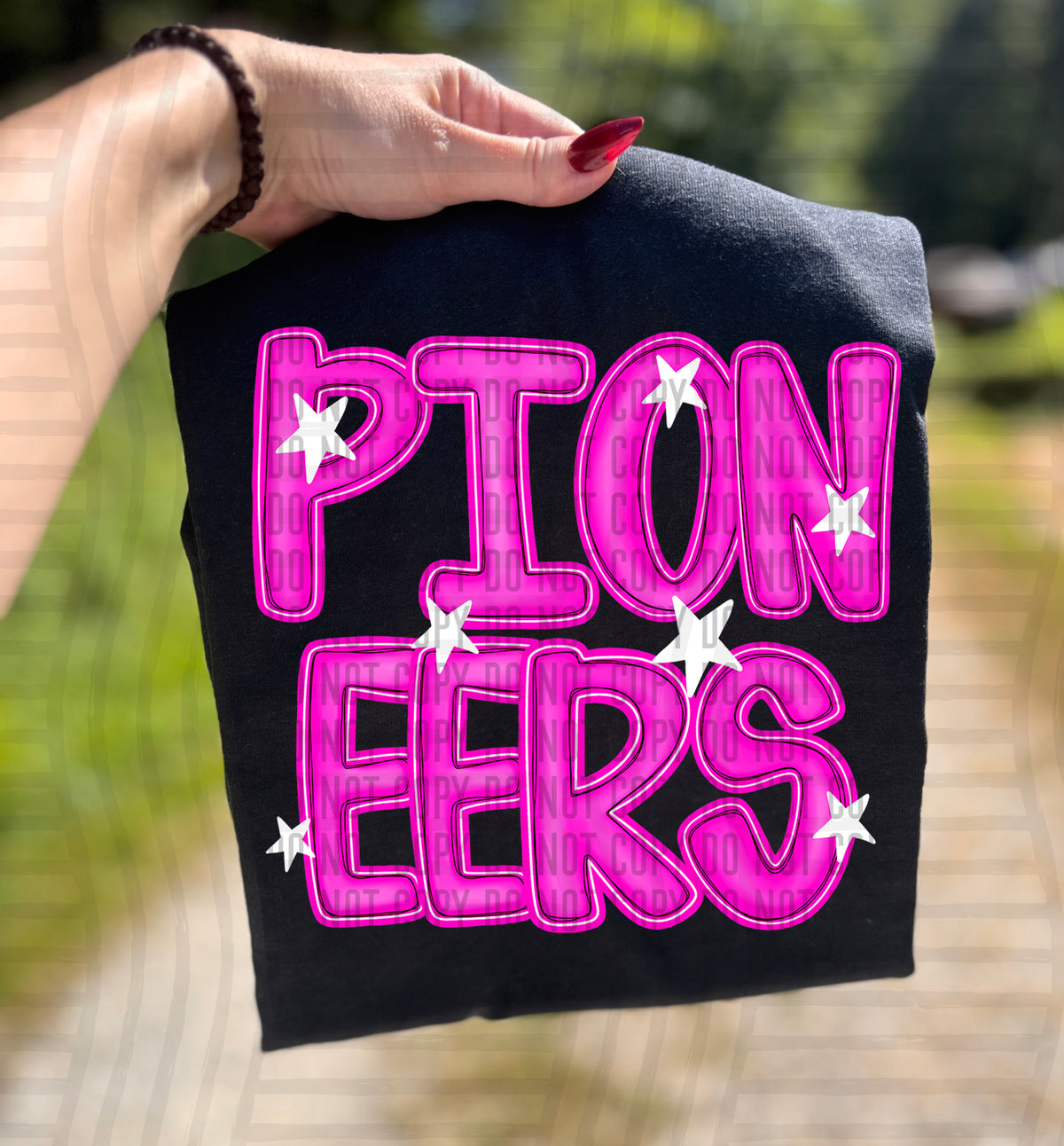 Pioneers Pink And Preppy Split 112925 DTF transfer