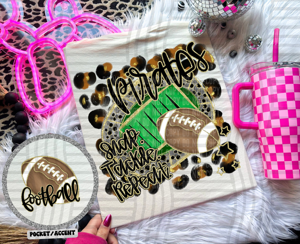 Snap Tackle Repeat Mascots POCKET NOT INCLUDED (Caplinger)