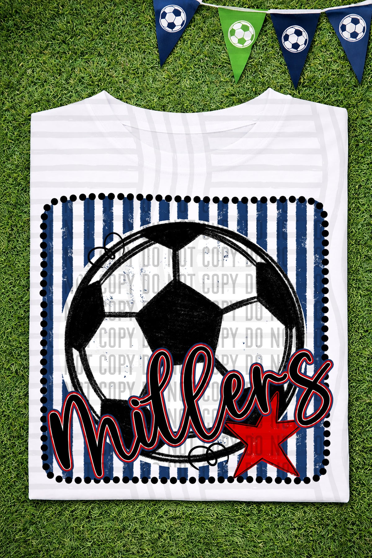 Millers RWB Framed (Caplinger) DTF transfer