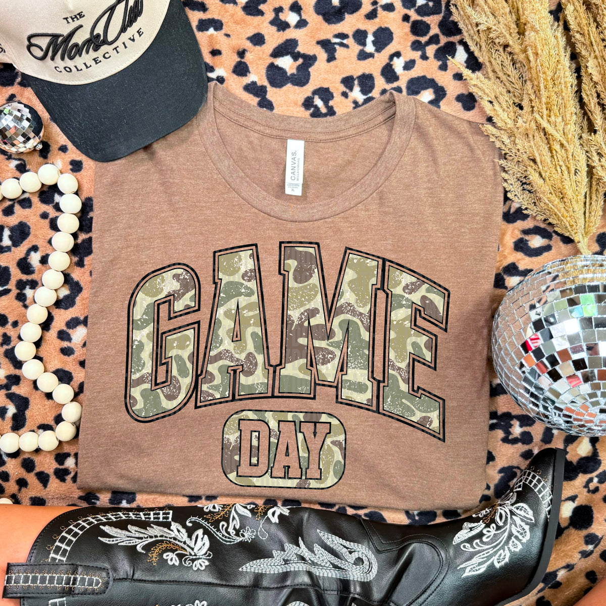 Game Day Camo 113421 DTF transfer